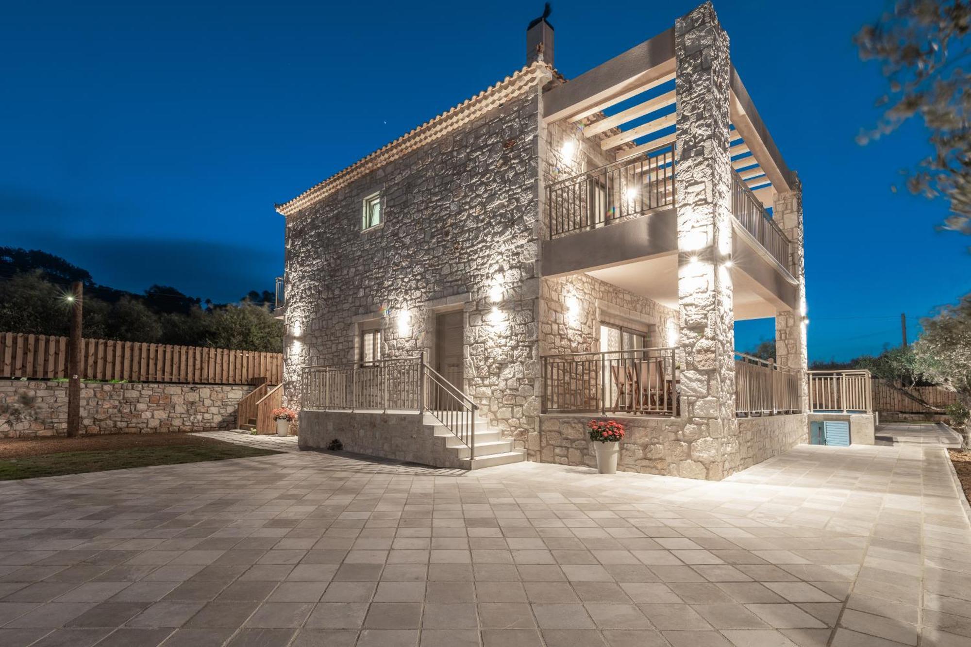 Claudio Stone House Villa วาซิลิคอส ภายนอก รูปภาพ